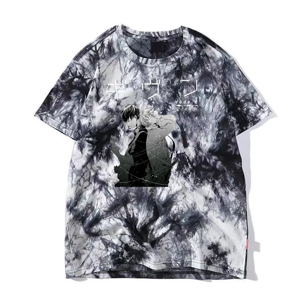 Уличная футболка Sato Mafuyu Uenoyama Ritsuka с принтом Muisc Повседневная модная рубашка