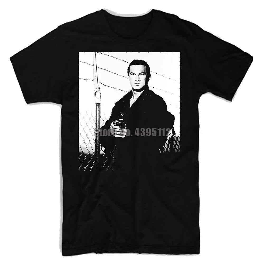 Мужские готические футболки Steven Seagal со снусом одежда футболка карнавальные