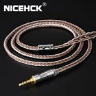 NICEHCK C16-5 16 Core медный Серебряный смешанный кабель 3,52,54,4 мм разъем MMCX2PinQDCNX7 Pin для ZSX C12 V90 TFZ NX7 ProDB3BL-03