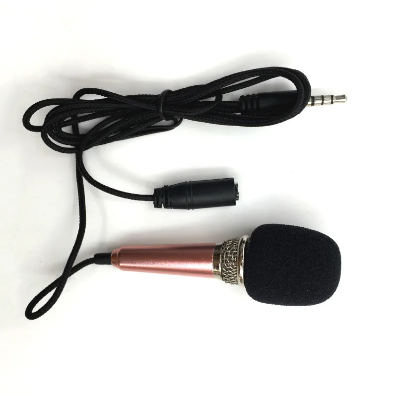 Портативный микрофон Мини 3 5 мм стерео студия речи аудио Микрофон для смарт