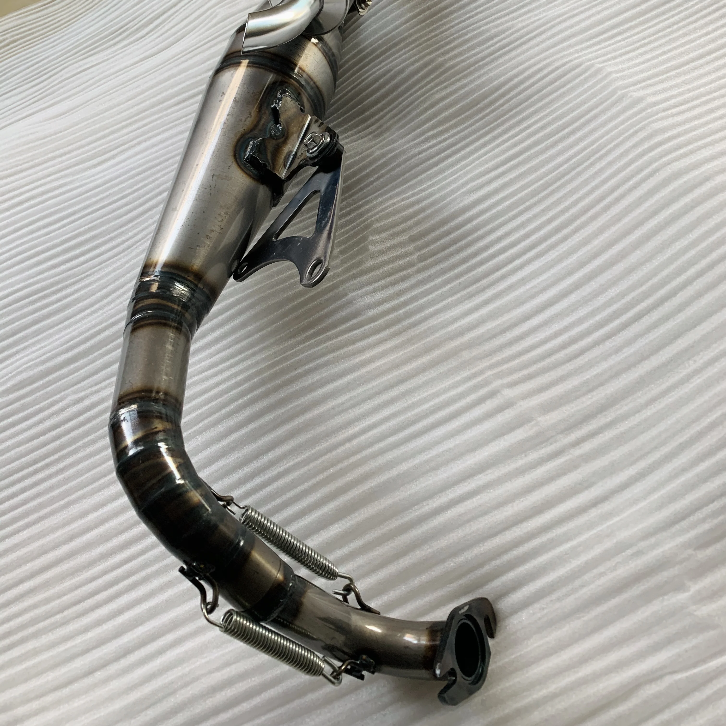 Выхлопная труба BWS100 V8 Racing 4VP глушитель для 125cc с увеличенной мощностью и скоростью