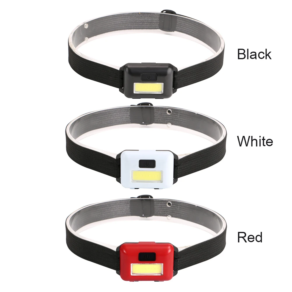 

3W COB LED Headlight Headlamp Waterproof 3 Modes Outdoor Cycling Climbing Hiking Fishing Working Flashlight Head Torch