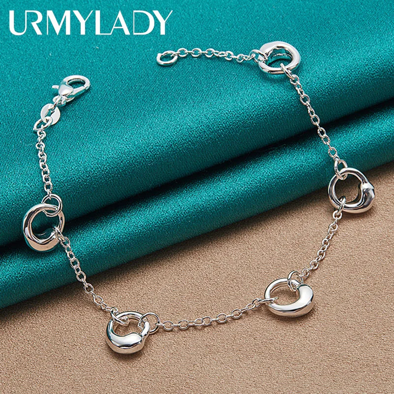 Женский браслет из серебра 925 пробы