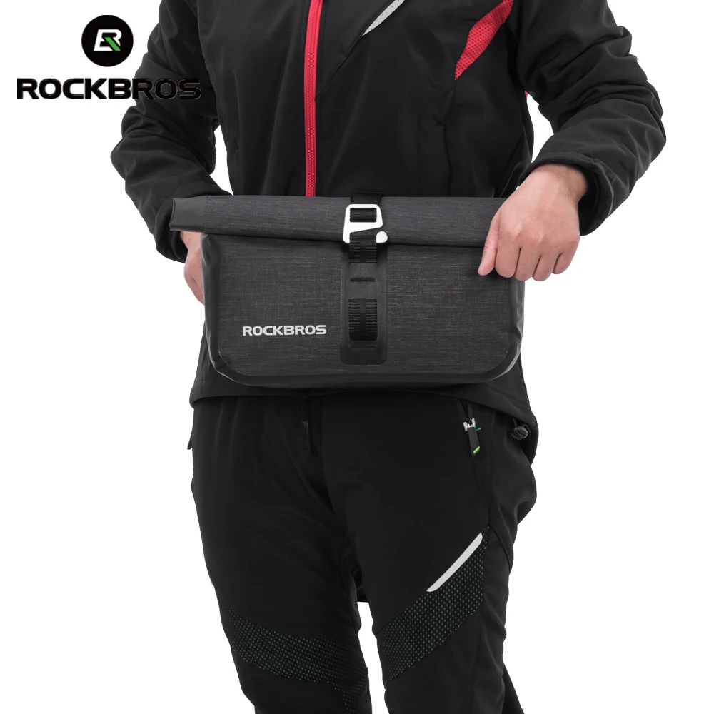 Велосипедная сумка ROCKBROS 5 6 л вместительная водонепроницаемая на руль горного