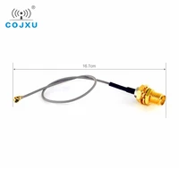 510pcs ipx adaptor wifi antenna extension line 20cm xc ipx sma ufl to rp sma connector extension cable
