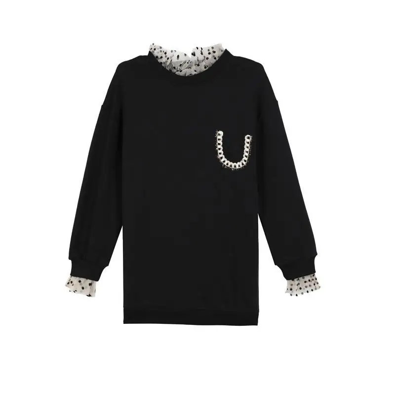 

Winter large women's new plush sweater looks thin, warm and fashionable