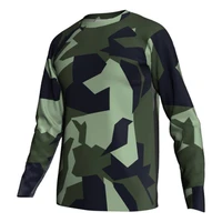 outdoor mtb motocross downhill cycling jersey clothes pant sport long shirt bicycle for wear mountain ride bike camo tops