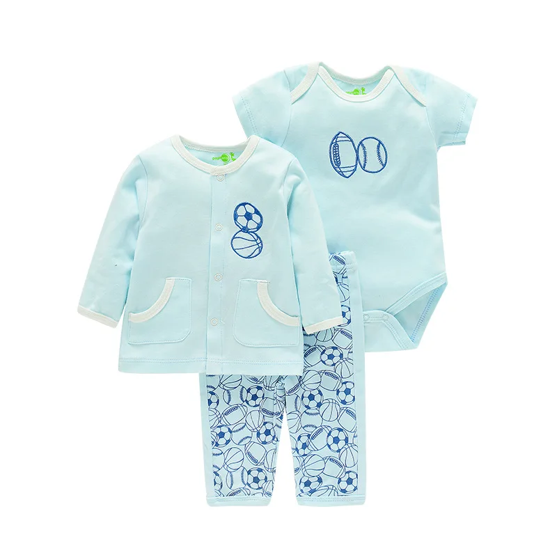 Комплекты детской одежды Супермягкие хлопковые костюмы для мальчиков комплект