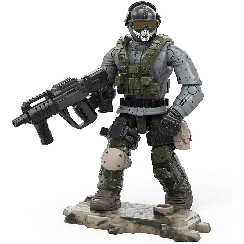 

Mega Construx Call of Duty Simon Ghost Riley Model Figure Gfw74 Collector's Edition Children's Adult Birthday Holiday Gifts