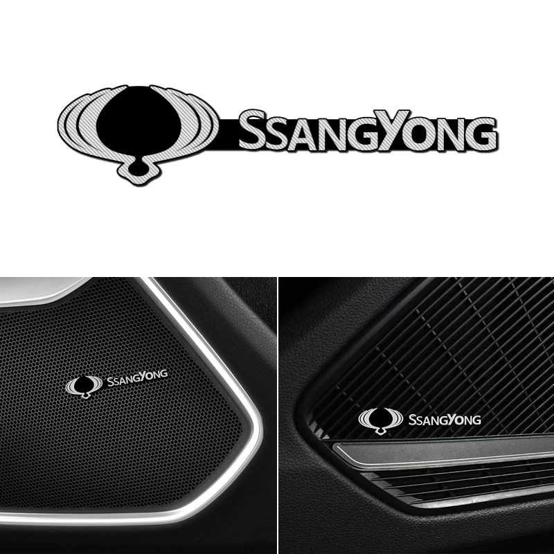 4 шт. наклейки для Ssangyong kyron rexton korando actyon|Дискодержатель| |
