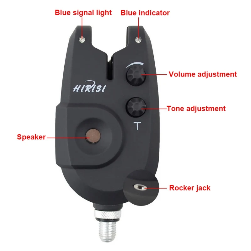 5 шт./компл. набор сигнализации для укуса рыбалки регулируемый держатель удилища