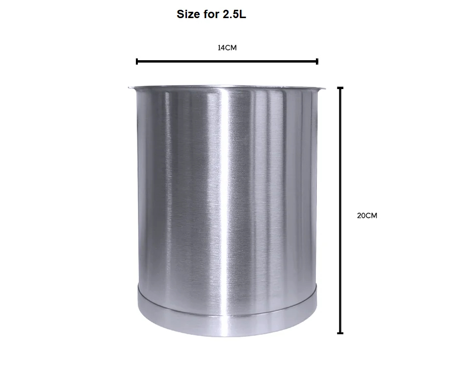 Кастрюля для приготовления ветчины из нержавеющей стали пресс с термометром