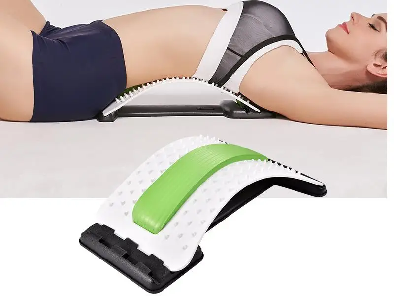 Magic Acupuncture Moxibustion Back Massage Fitness Equipment Relax Mate Stretcher Lumbar Support Spine Pain Relief Chiropractic | Красота и