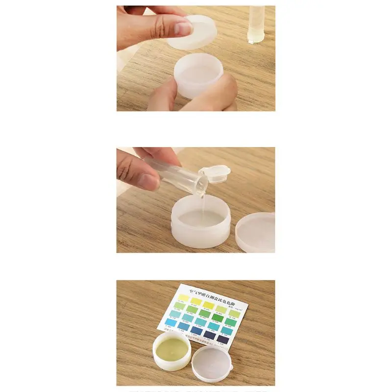 

1 Set Household Air Formaldehyde (HCHO) TVOC DIY Test Detection Kit Self-Test Box Test Tube Colorimetric Card Absorbent Detector