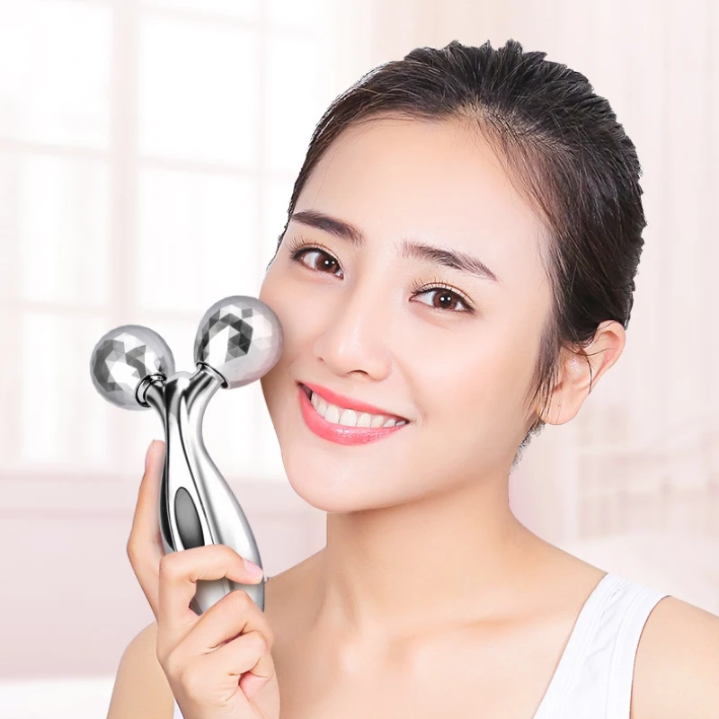 

Dropshipping 3D Face Roller Massager V Shape Lift Beauty Tool