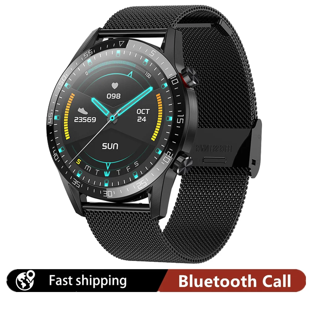 

OIMG 2021 New Bluetooth Call Smart Watch Men Touch Screen Music Heart Rate Blood Pressure Smartwatch Women Sport Fitness Tracker