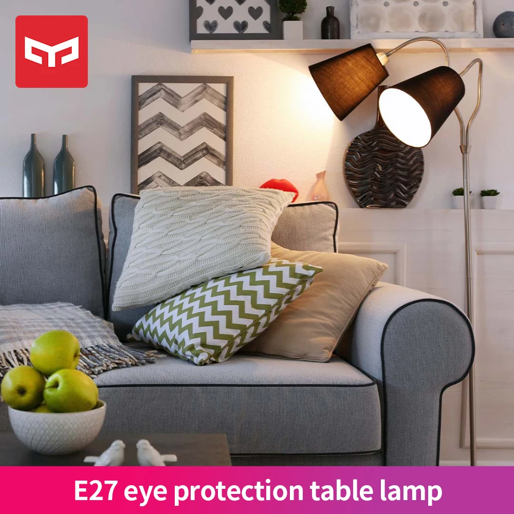 E27 светодиодный светильник лампы Йи с регулируемой яркостью умный Управление