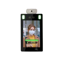 android biosecurity supplier automatic ir thermometer human body temperature face recognition door access control system
