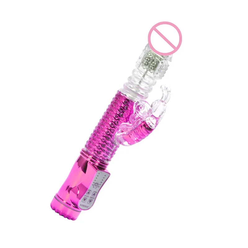 Двойной USB палочка-вибратор-бабочка телескопический вращающийся шарик стержней