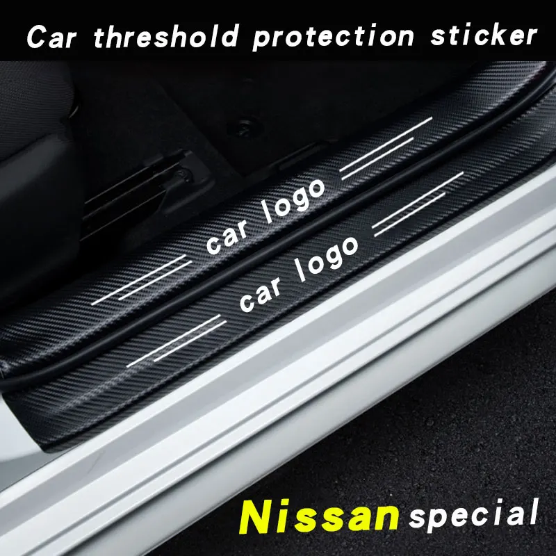 

Car Stickers Door Edge Protector Tailgate threshold protection For Nissan Qashqai Sylphy Tiida Almera Altima Teana X-Trail