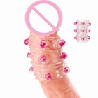 Мужской презерватив с задержкой эрекции, презерватив для увеличения пениса с резьбой, удлинитель пениса, кольцо для эрекции, интимные игрушки для мужчин