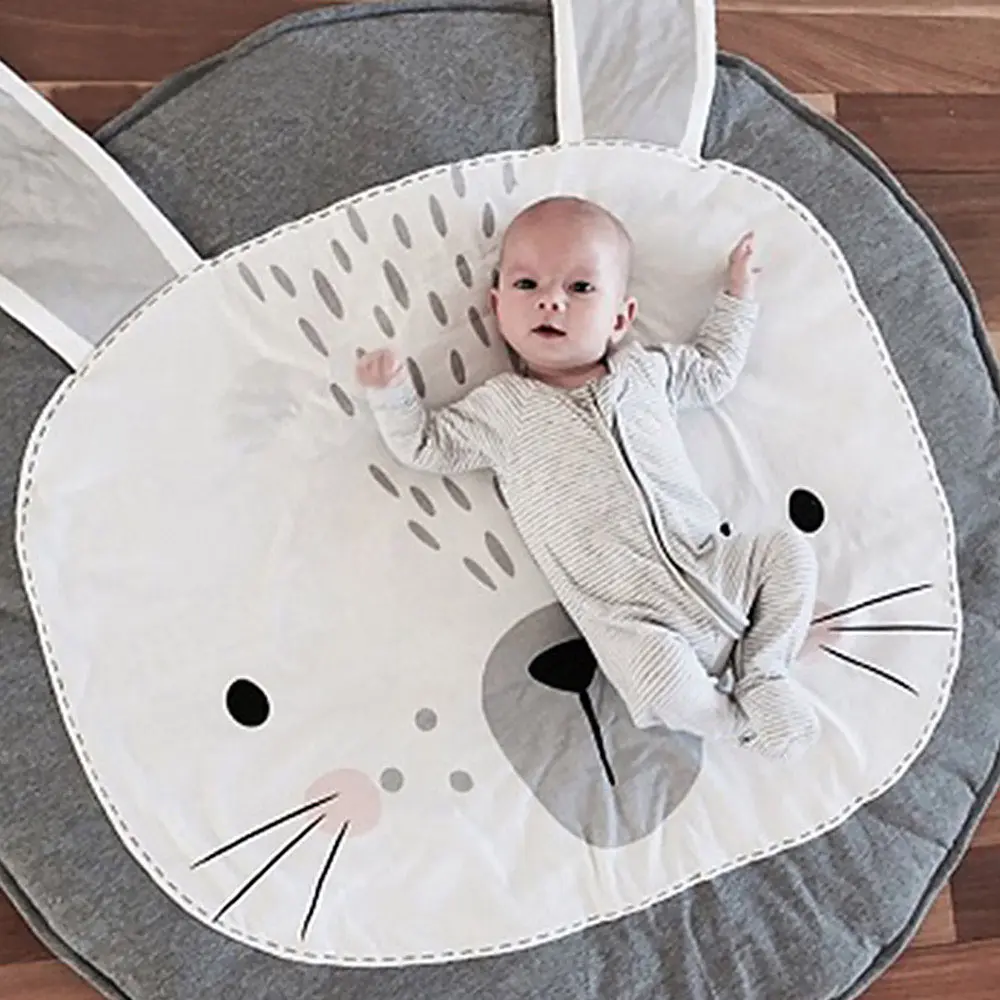 

Kids Crawling Carpet Baby Infant Play Mats Room Decoration Floor Rug Baby Bedding Rabbit Blanket Cotton Infant Carpet