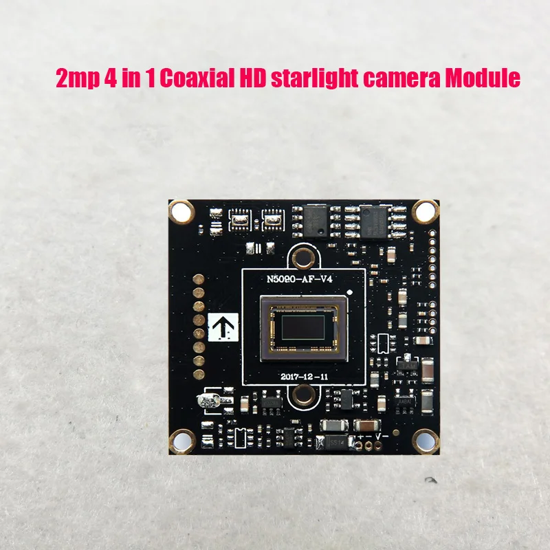 DIY UTC функция Starlight 2mp AHD TVI CVI CVBS 4 в 1 SONY IMX327 CMOS HD WDR модуль камеры поддержка OSD кабель