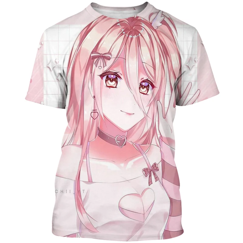 

Anime + Nruto T-shirt Children's Clothing Children's 3D Printing Casual T-shirt Boys Girls Anime T-shirt Summer Short Sleeve Top