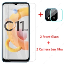 Glass for Realme C11 2021 Tempered Glass for Realme C11 2021 Screen Protector Camera Len Film for Realme C25 C21 Narzo 30 GT 5G