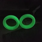 Светящаяся амортизационная шина для скутера Xiaomi Mijia MI M365 Bird, демпфирующие резиновые шины, флуоресцентные шины с твердым отверстием