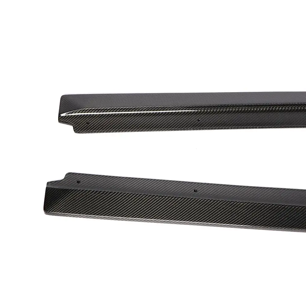 Carbon Fiber Side Skirts Bumper Kits for Audi R8 2016 2017 2018 side blade Door Aprons | Автомобили и мотоциклы