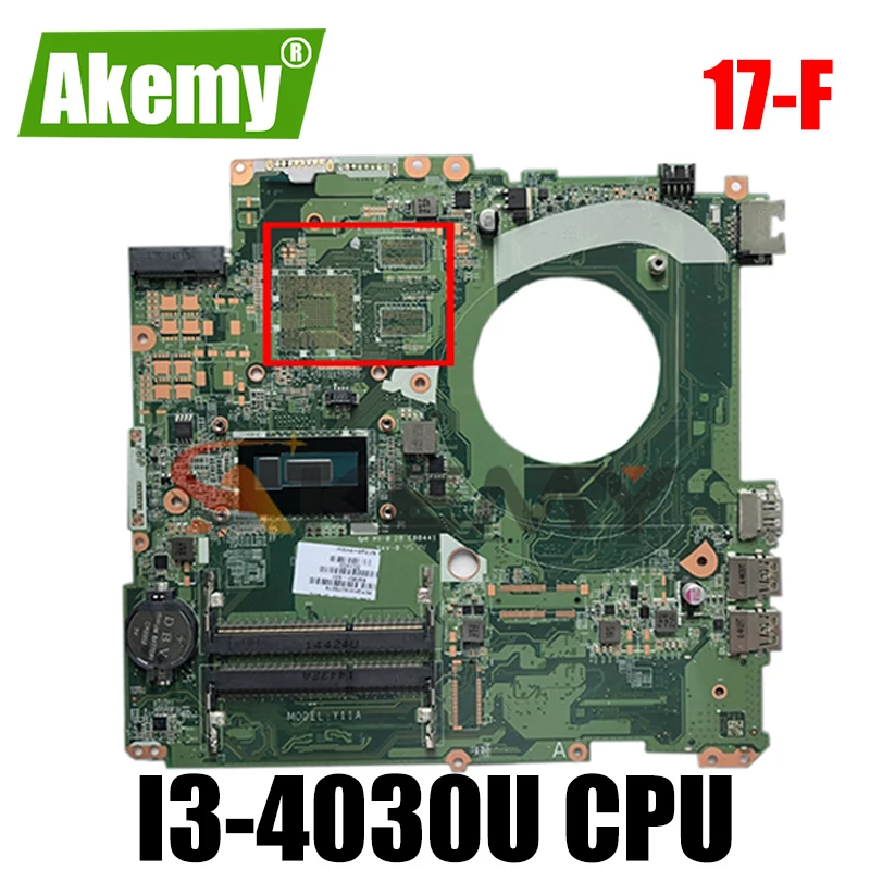 

For HP 17-F Series Laptop Motherboard 767410-501 767410-001 With i3-4030U CPU DAY11AMB6E0 100% Tested Fast Ship