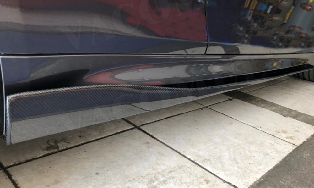 3 4 Подставка тренога из углеволокна серия сторона юбки фартук для BMW F80 M3 F82 F83 M4 2012