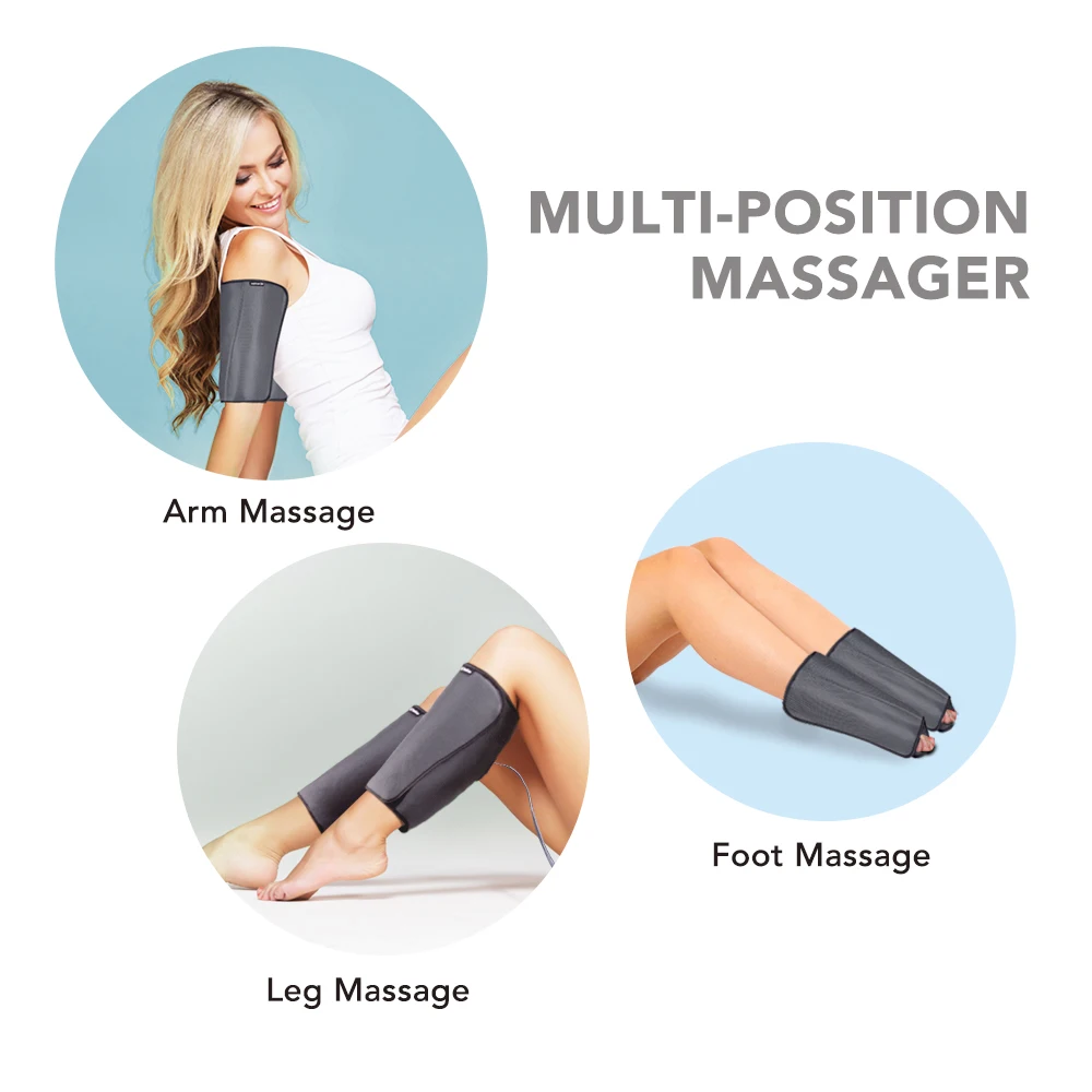 Infrared Heating Knee Massage Pad with Air Compression Arthritis Joint Brace Physiotherapy Vibration Foot Arm Massager | Красота и