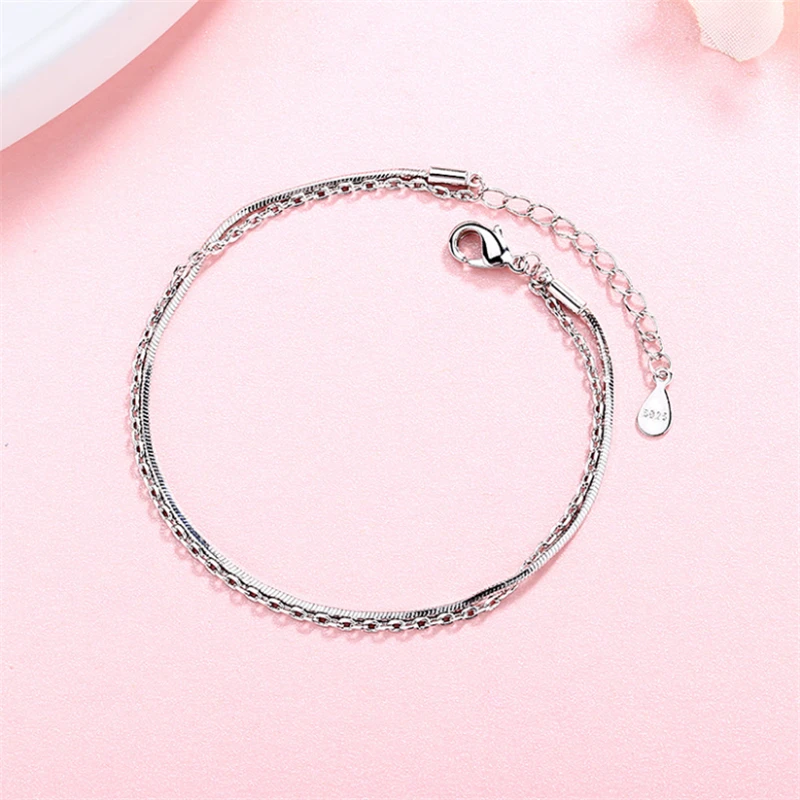 Новое поступление модный двухслойный Змеиный браслет с цепочкой тибетский