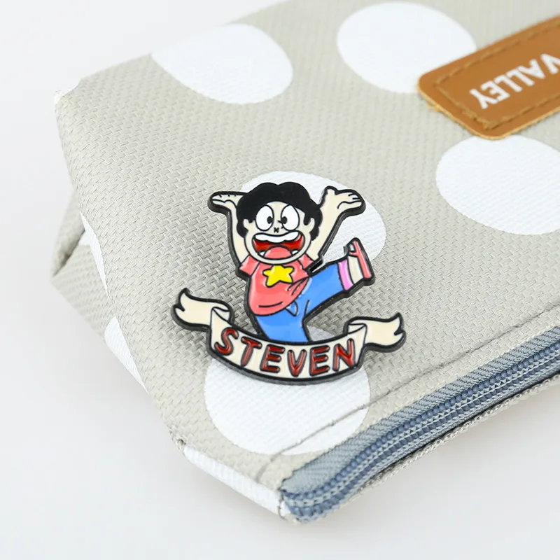 Стивен Вселенная лента буквы значок воротник брошь на рюкзак украшение булавка |