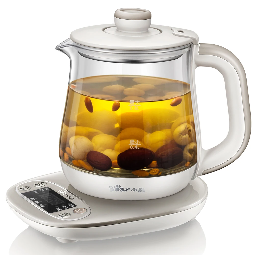 Bule de Viagem Chaleira com Controle Vidro Mini Chaleira Elétrica Escritório Pequena Temperatura Bouiloire Cozinha Barra Jantar Eb50sh