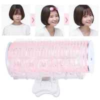 usb portable hair roller bangs curling hair styling tool mini electric hair curlerpink