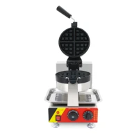 belgium waffle maker electric waffle cone maker panini waffle machine rotate waffle maker baking equipment with high quali