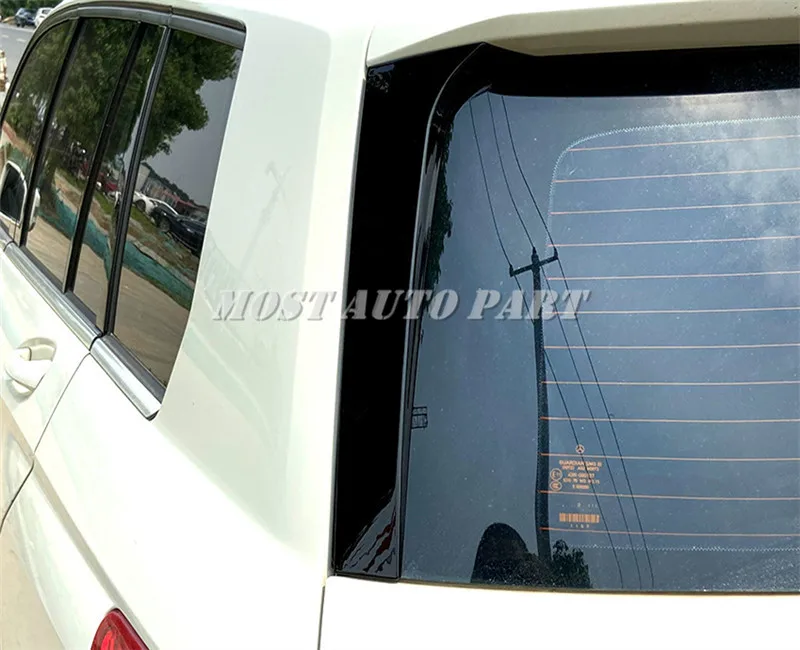 Черный спойлер для заднего стекла обшивка боковых крыльев Mercedes Benz GLK Class X204 2009 2015 2