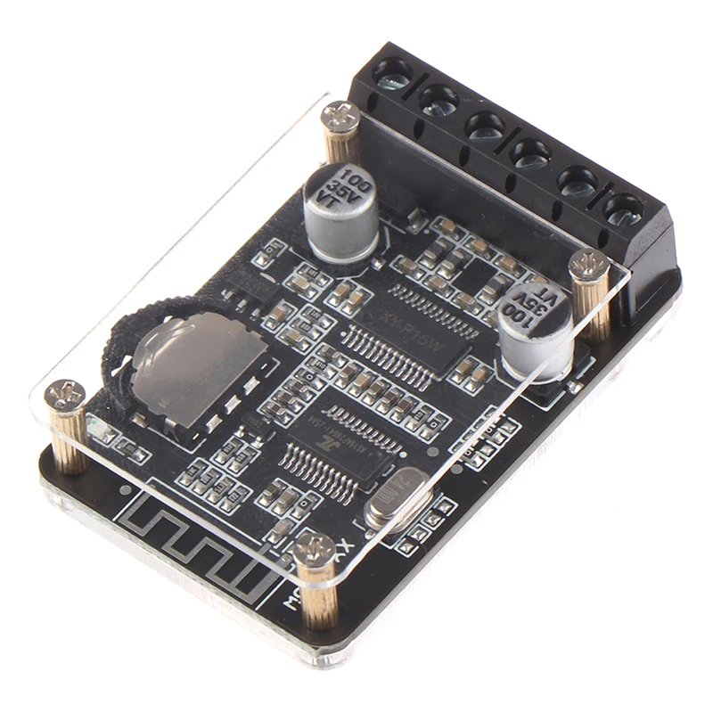 

XY-P15 Digital Audio Bluetooth 5.0 Stereo Amplifier w/Case DC12-24V Dual Channel