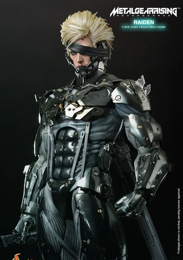 HT VGM17 1/6 Metal gear Rising Revengeance Raiden 12 дюймов Коллекционная фигурка