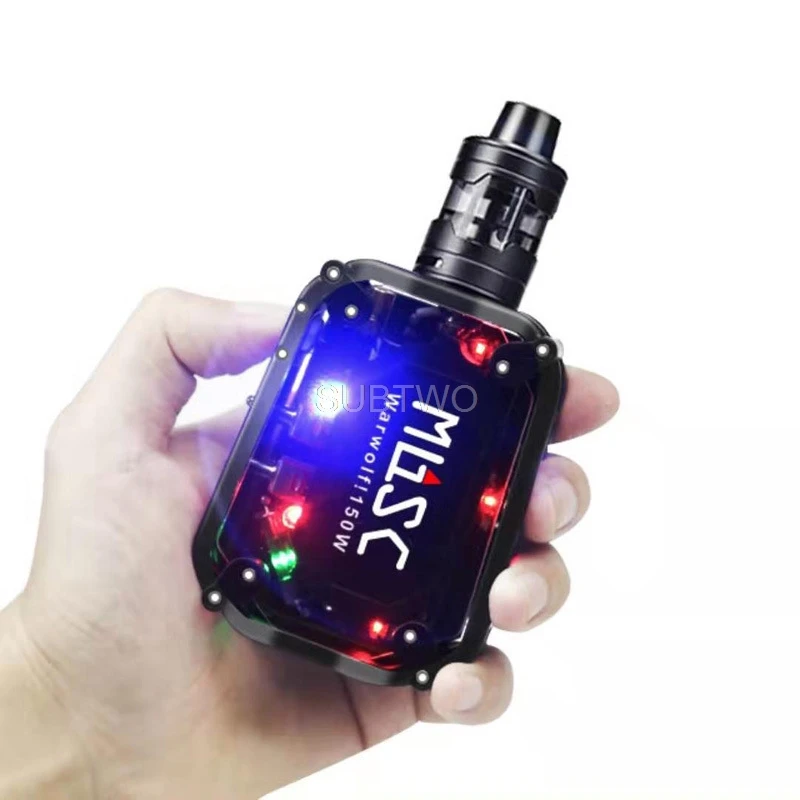 Apocalypse rda fit 150 Вт VAPE kit коробка мод лазерная электронная сигарета vape3500mAh батарея