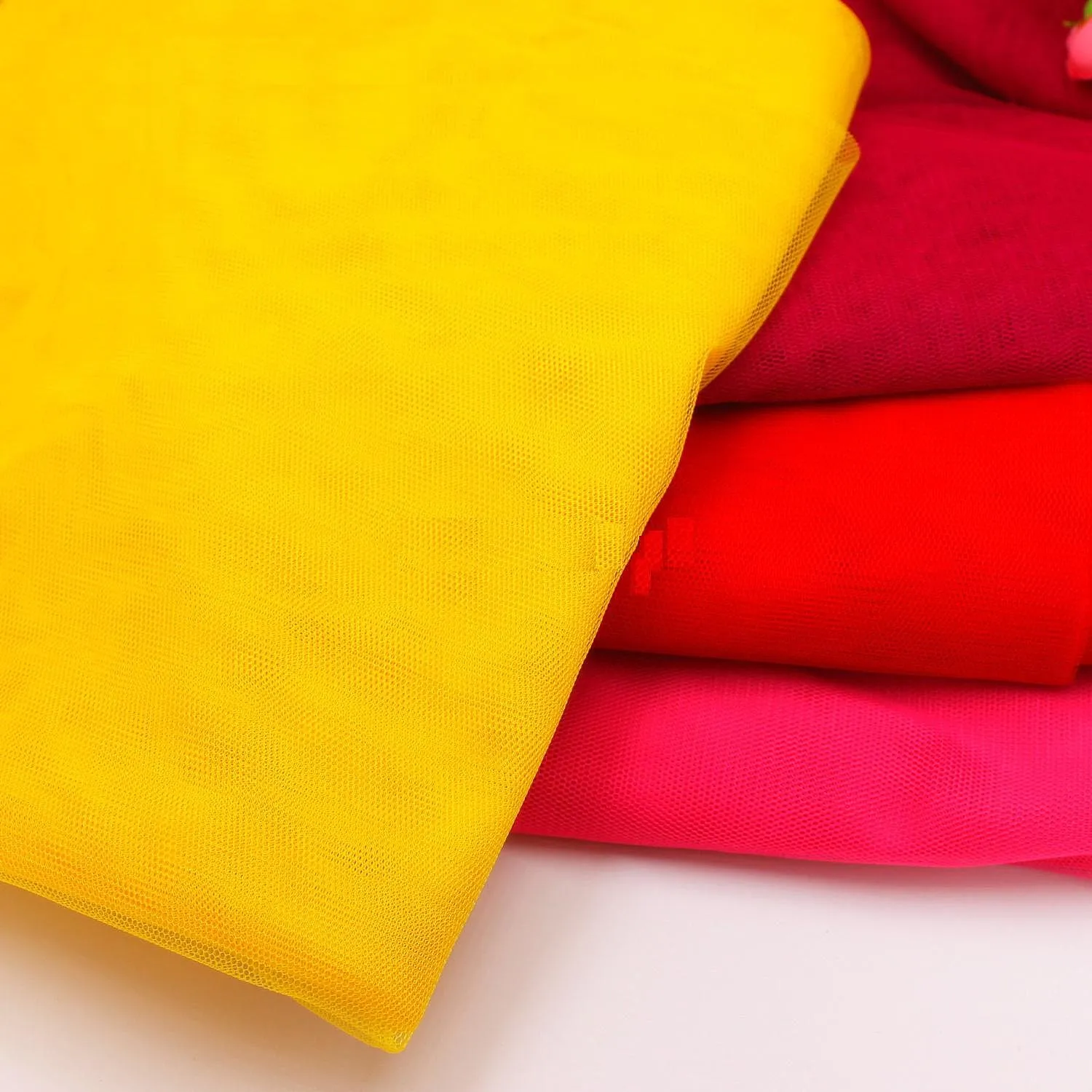 Мягкая сетчатая ткань для женщин Тюлевая платья полиэфир шириной 5 метров