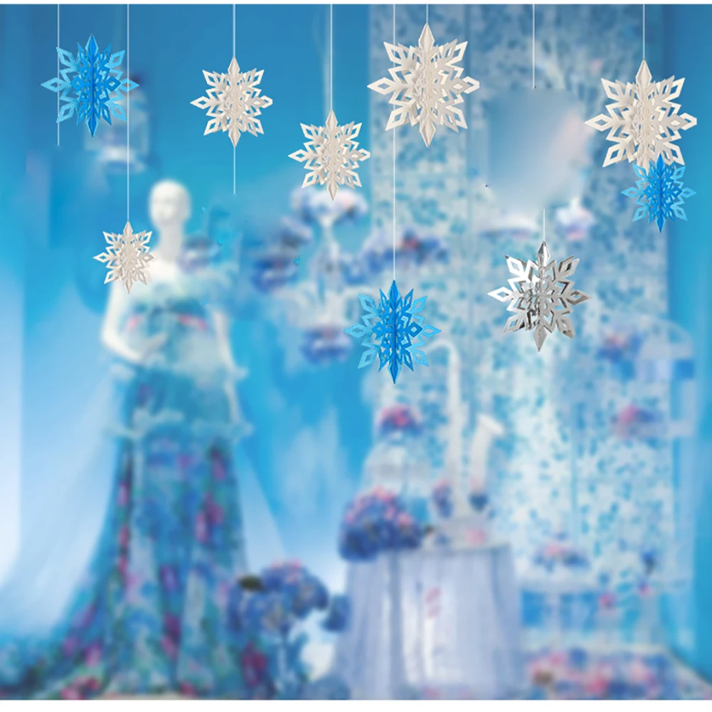 6 шт. DIY подвесное украшение романтическое ремесло Рождество легко установить