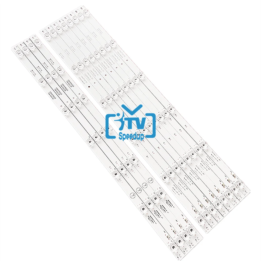 

12 pieces 100% NEW LED strips for Haier 65"TV 65T82 0965P8005 8003 3P65P8006 8007 8004 RF-BS650017AE30-0601