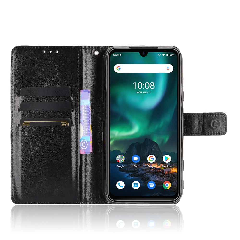 for umidigi bison gt case classic flip luxury pu leather phone case for umidigi bison umidigibison gt case cover free global shipping