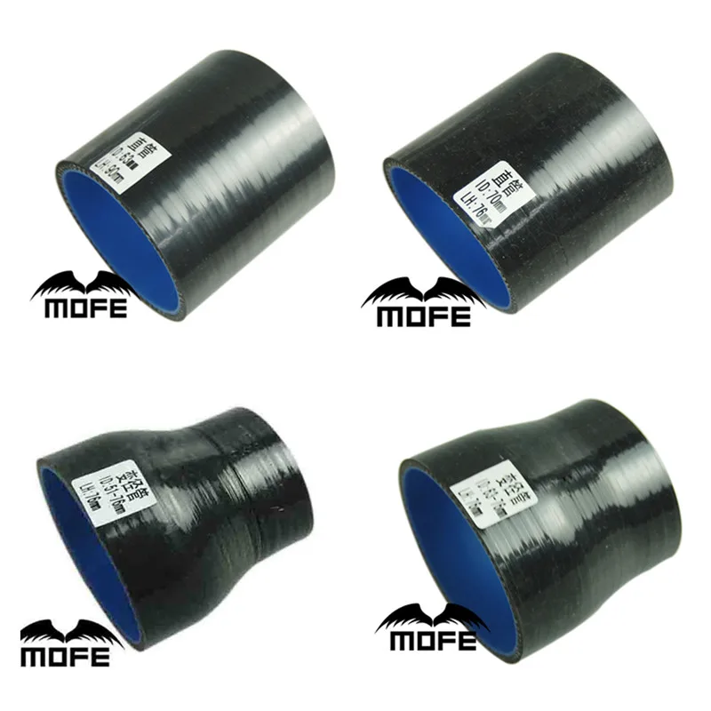 Шланг-переходник MOFE для автомобильного воздухозаборника 57-76 мм черный