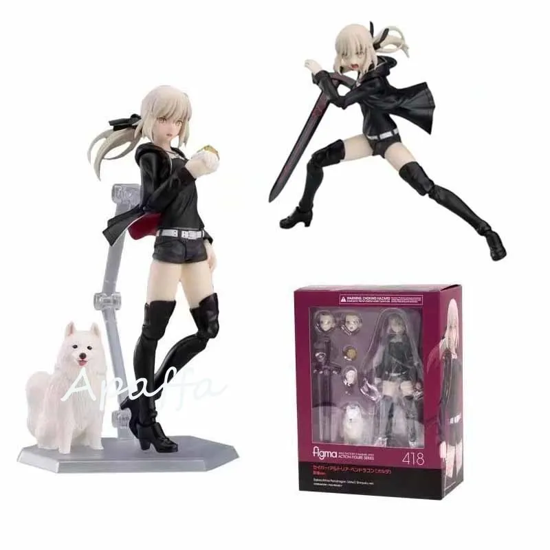 13 см аниме игрушечная фигурка из игры Fate/Grand Order Figma 418 героя саблей альтория ПВХ