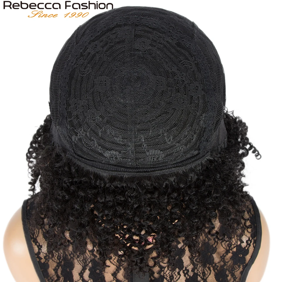 Парик из натуральных волос Rebecca Pixie для черных женщин короткие цветные афро